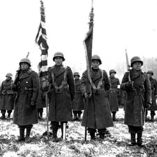 Color Guard of the 442d Regimental Combat Team